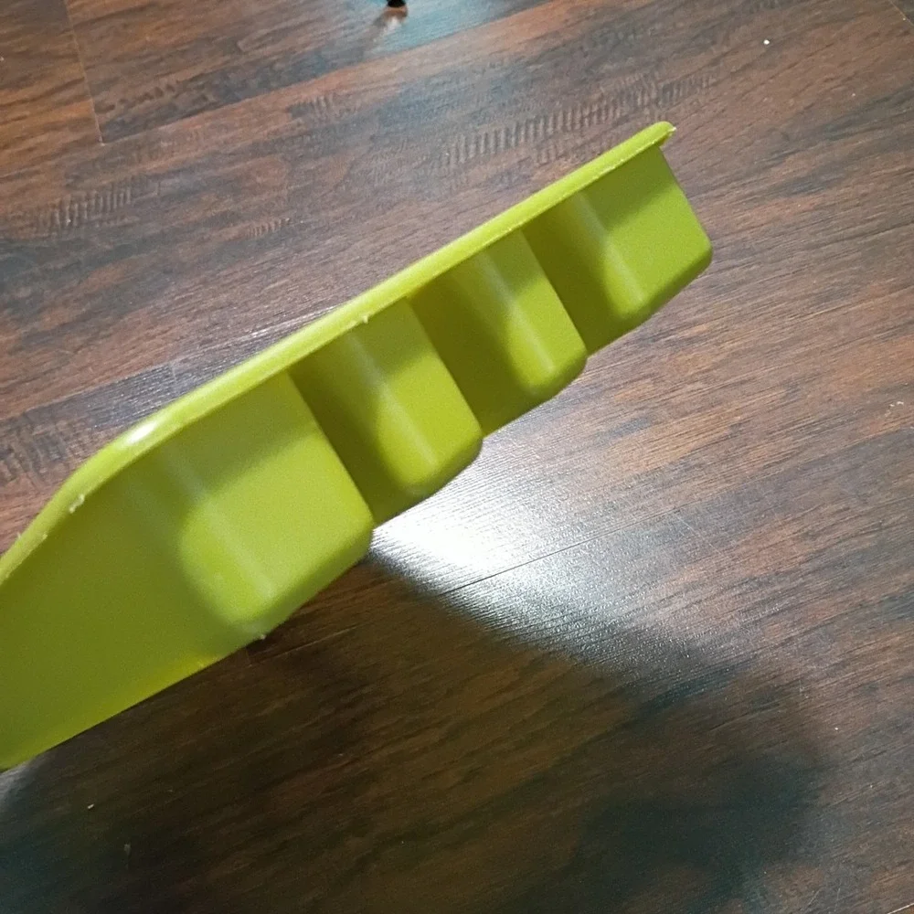 VTG MCM Rubbermaid 2921‎ Avocado Green Silverware Tray Drawer Utensil Organizer